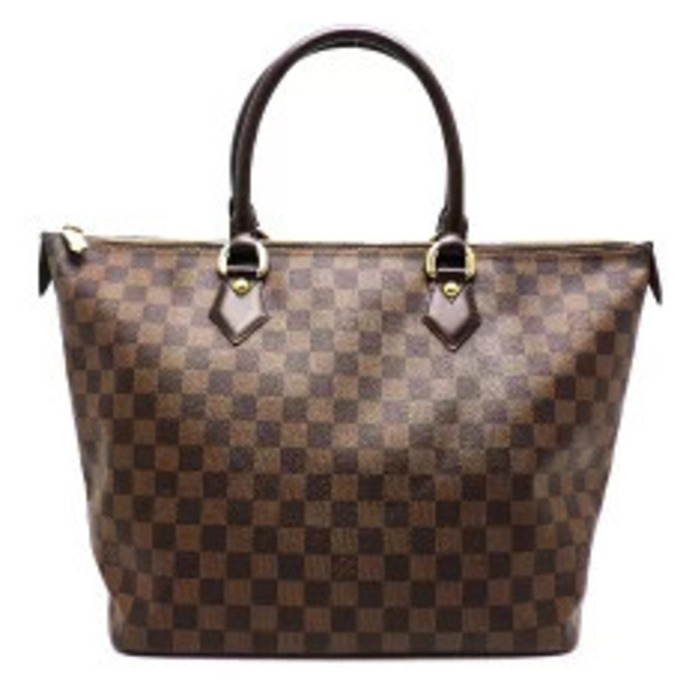 Louis Vuitton Damier Saleya Tote Bag Ebene Brown